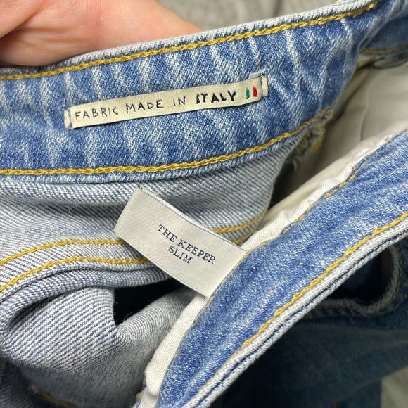 Scotch & Soda women’s The Keeper Slim Jeans in 30x30 Medium Wash mid rise denim - Picture 10 of 15